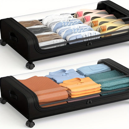 Rollstore Underbed Storage Boxes for Spacious, Mobile and Organised