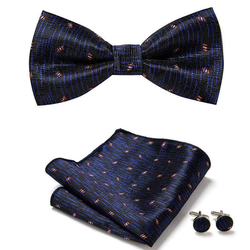 Set with Elegant Bow Tie Design for Handcrafted with Matching Accessories