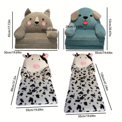 Sofa with Cozy Folding Design for Children for Playful Fun and Relaxation