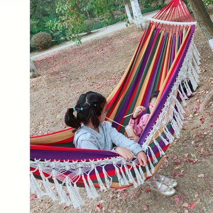 Tusheng Bohemian Hammock for Relaxing in Color and Comfort