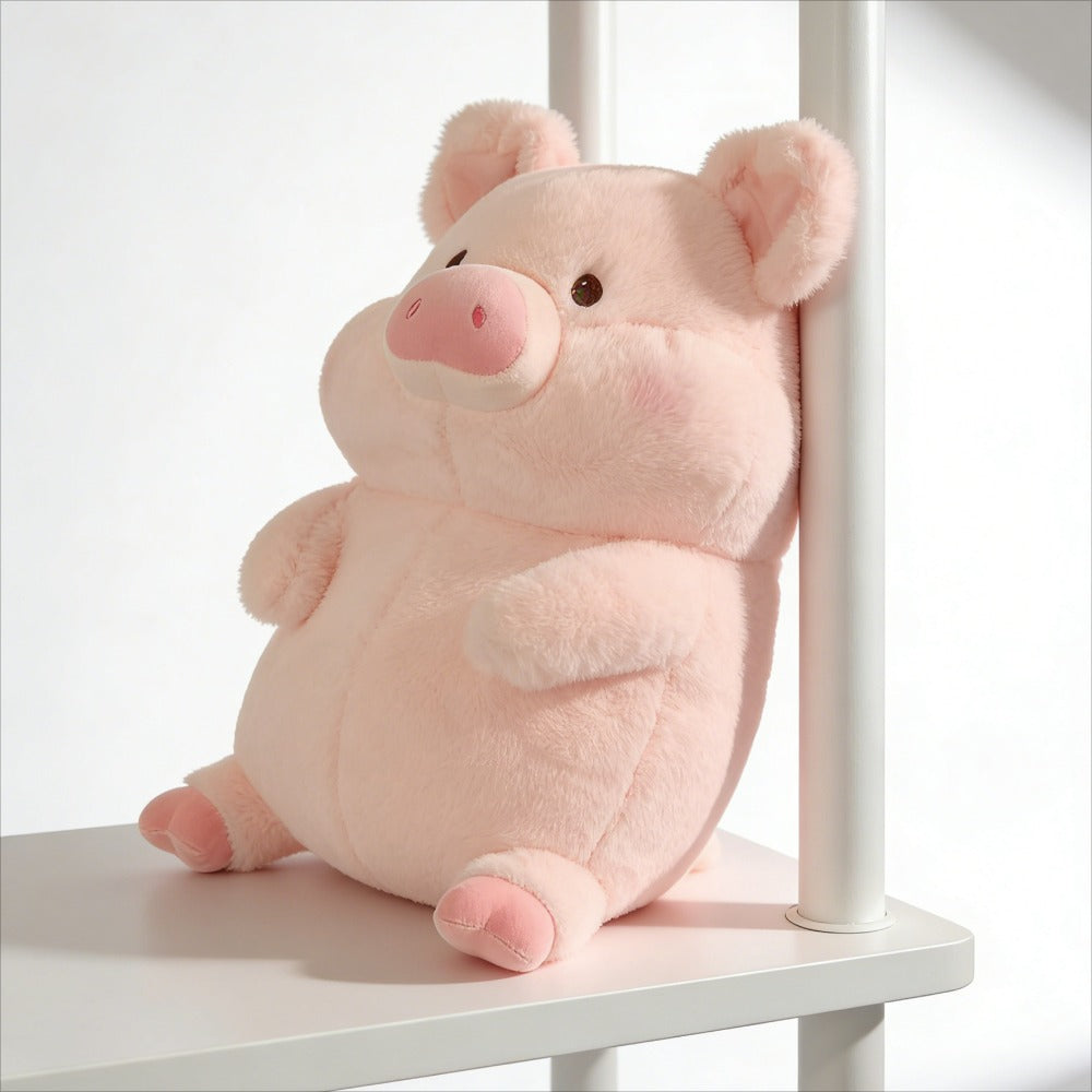 Cuddle Toy with Soft Plush Piglet Design for Babies, Children, and Cuddle Moments