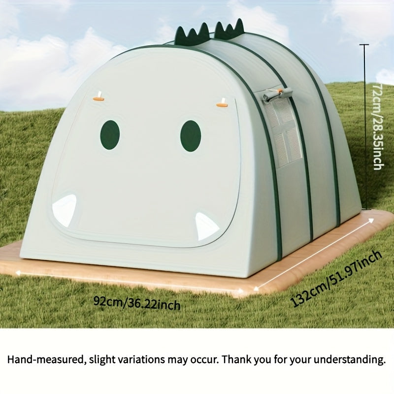 Children's Dinosaur-Shaped Play Tent with Foldable and Fun Design
