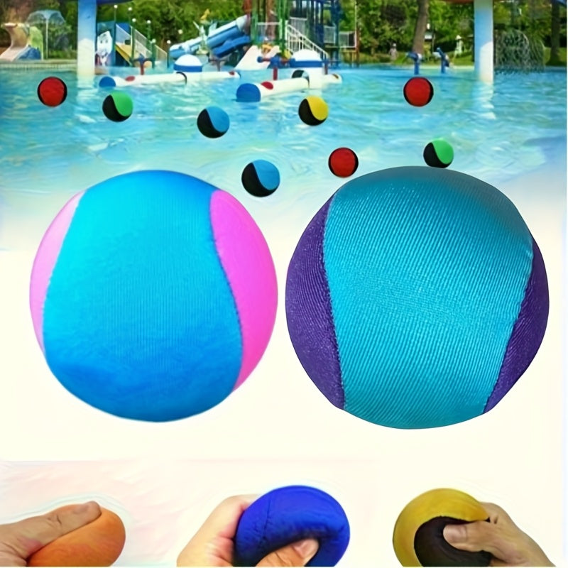 Water Skip Ball for Pool and Beach with Bouncing Silicone Design