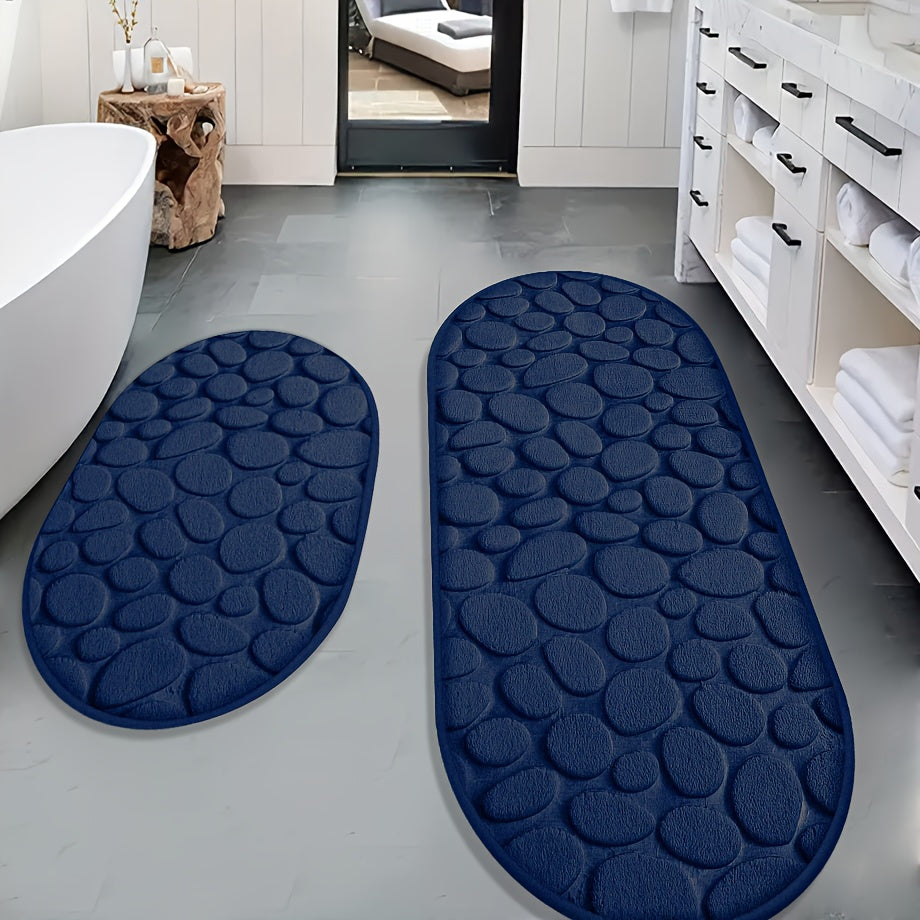 Set Anti-Slip Bath Mat for Safety and Comfort