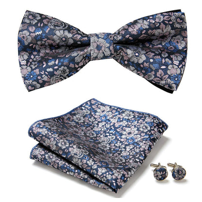 Set with Elegant Bow Tie Design for Handcrafted with Matching Accessories