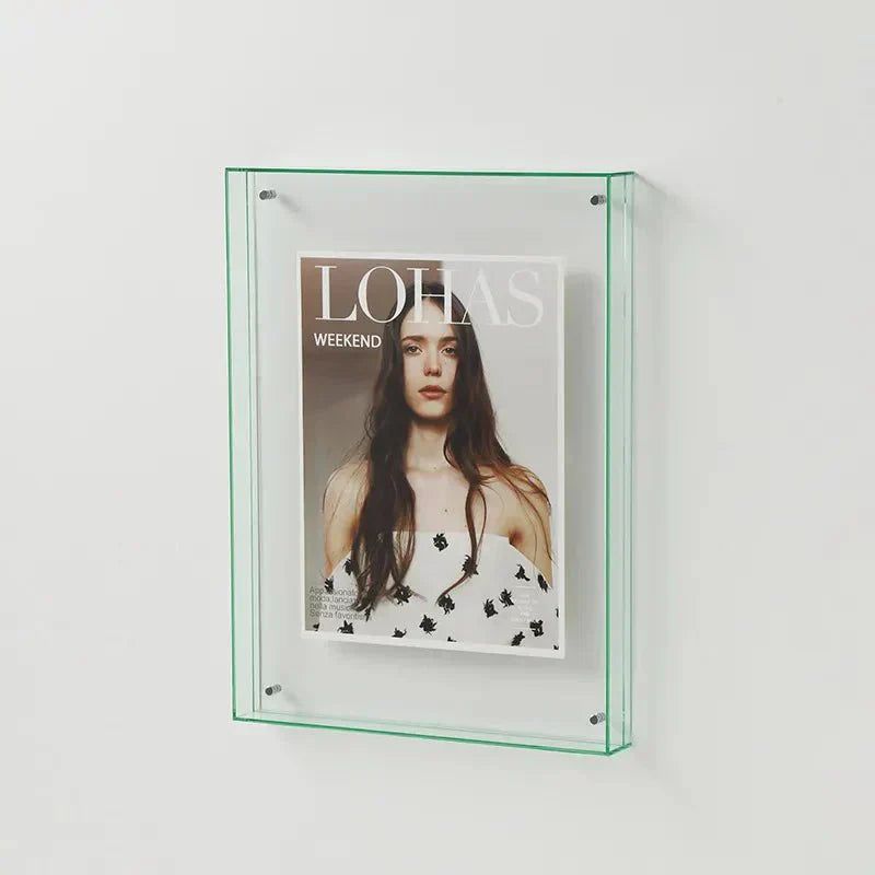 Vibrant Acrylic Display Frame for Contemporary Coloured Picture Holder