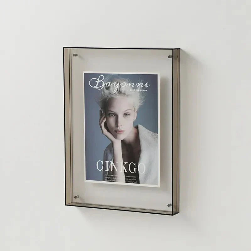 Vibrant Acrylic Display Frame for Contemporary Coloured Picture Holder