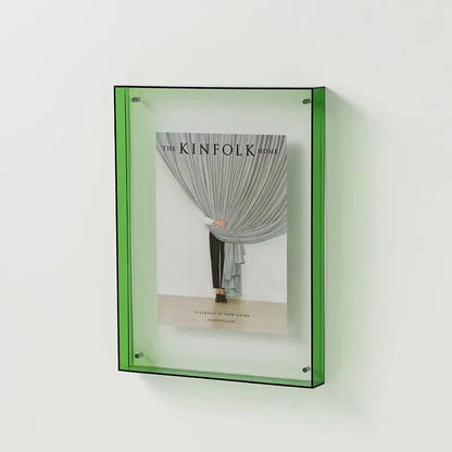 Vibrant Acrylic Display Frame for Contemporary Coloured Picture Holder