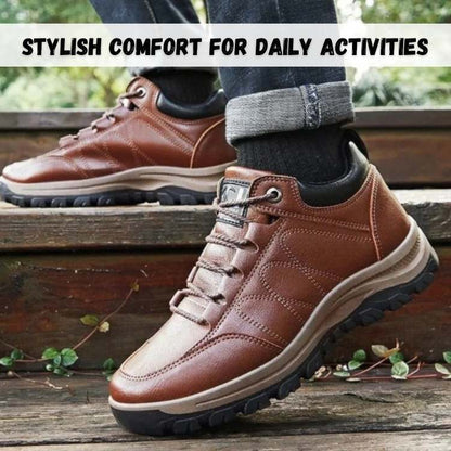 Shoes with Orthopedic Hiking Men's Orthopaedic Walking Footwear with Cushioned Grip