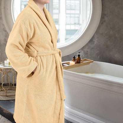 Cotton Bathrobe 600 GSM for Women for Soft, Absorbent and Comfortable