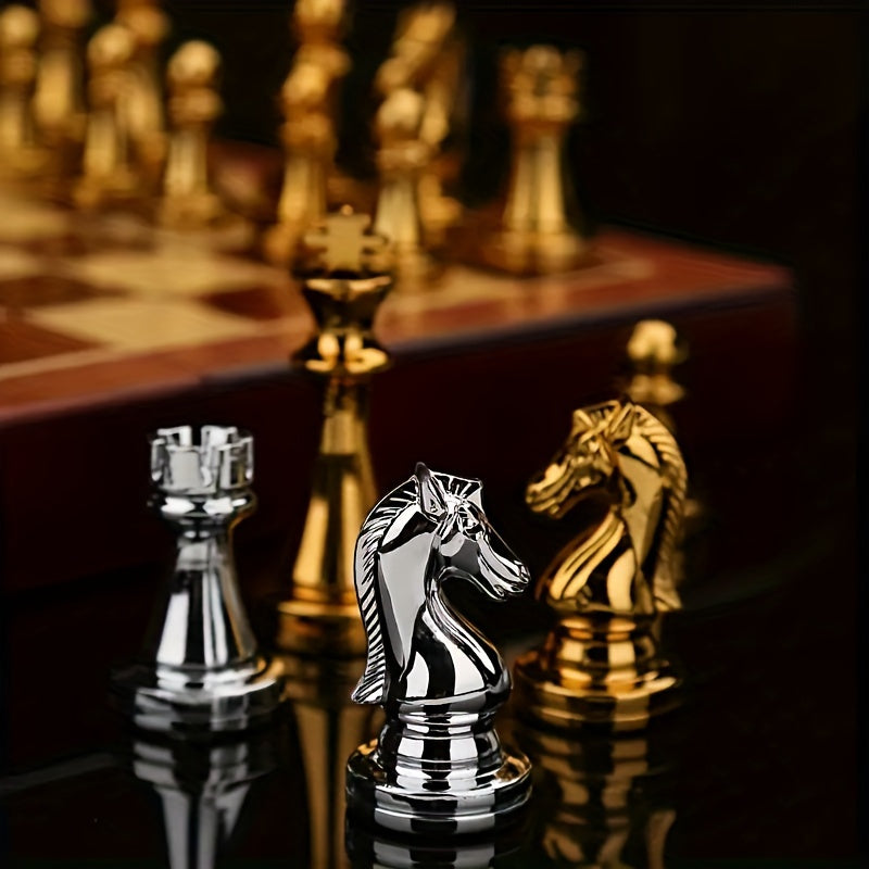 Set Vintage Chess for Strategic and Timeless