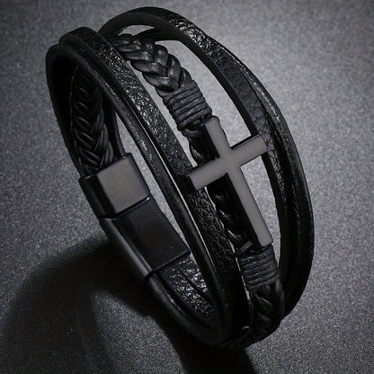 Bracelet Spiritual Leather for the Modern Man