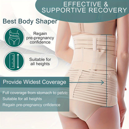 3-in-1 Postpartum Belly Band for Comfortable and Adjustable Support