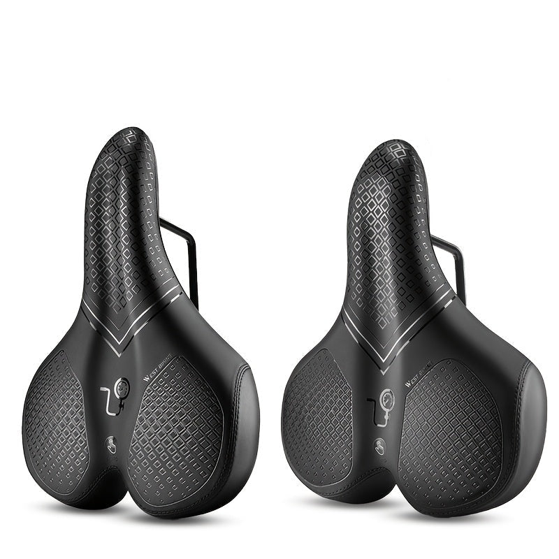 Cushion with Inflatable Bicycle Saddle with Air Design for Comfort During Long Rides