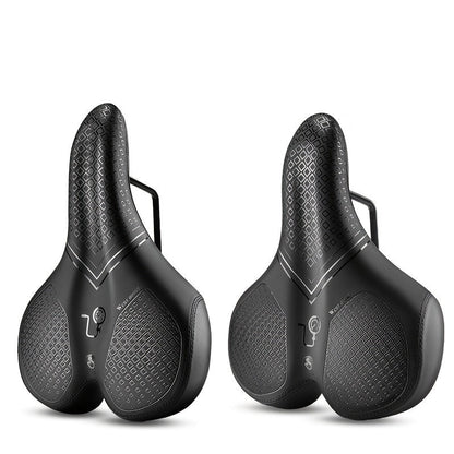 Cushion with Inflatable Bicycle Saddle with Air Design for Comfort During Long Rides