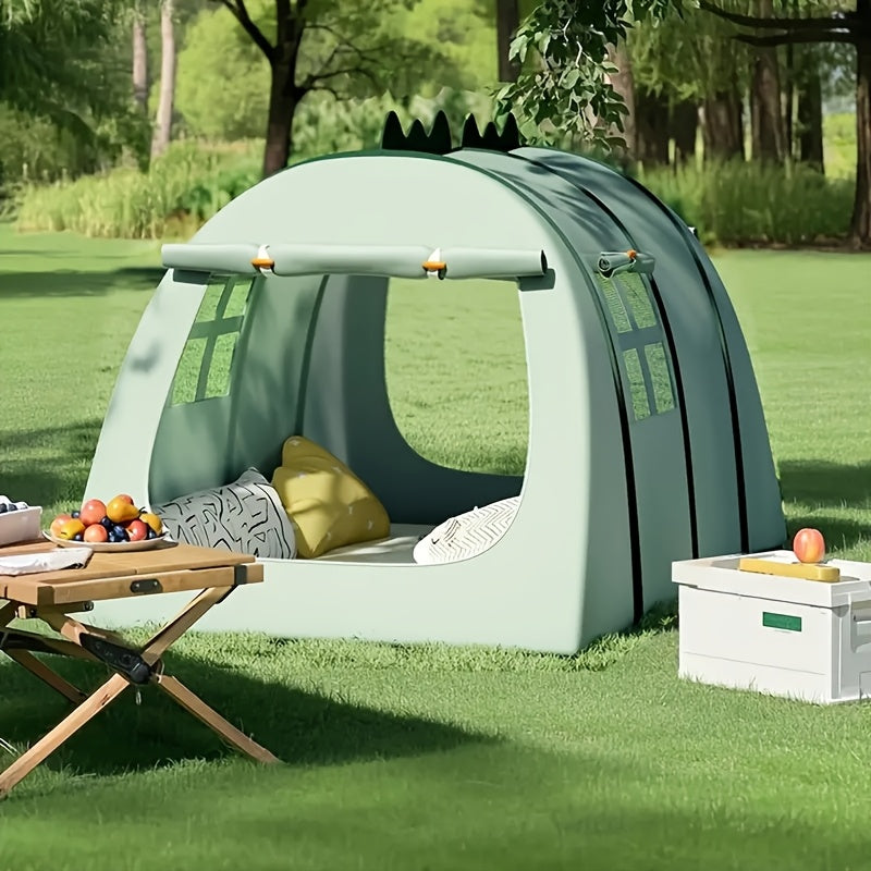 Children's Dinosaur-Shaped Play Tent with Foldable and Fun Design
