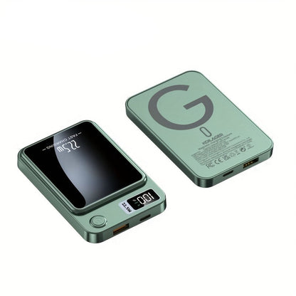 Magnetic Power Bank for Ultra Slim with Super Fast Wireless Charging