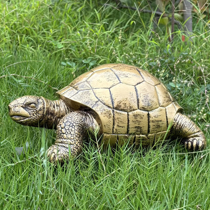 Decorative Turtle Garden Statue Made of Resin for Garden, Terrace or Outdoor Space