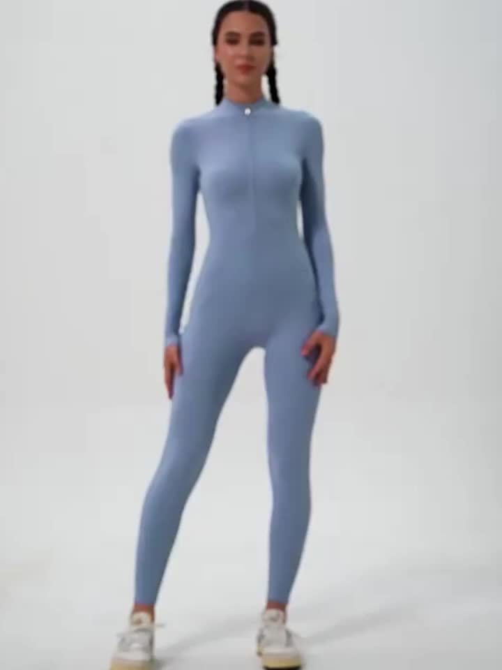 Slim Fit Yoga Jumpsuit for Comfortable and Stylish Activewear