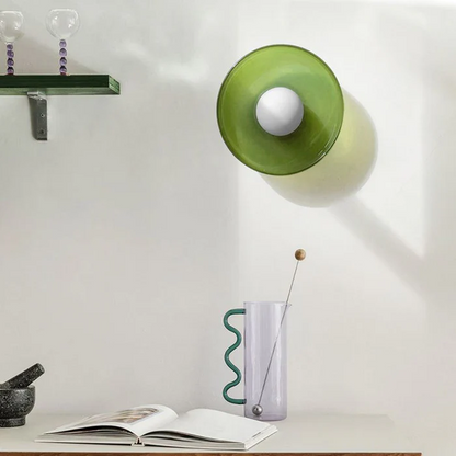 Glass with Modern Round Ceiling Lamp with Elegant and Timeless Design