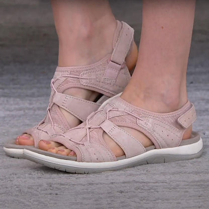 Sandals with Comfortable Ladies' Adjustable Straps and Open Toe