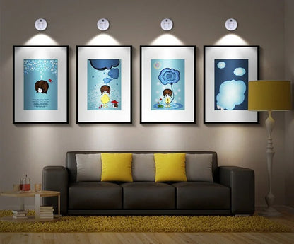 Wireless LED Spot Lighting for Dimming Function with Remote Control and Flexibility