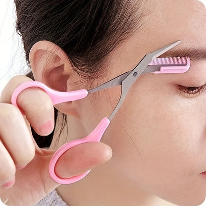 Professional Eyebrow Scissors for Precise and Durable