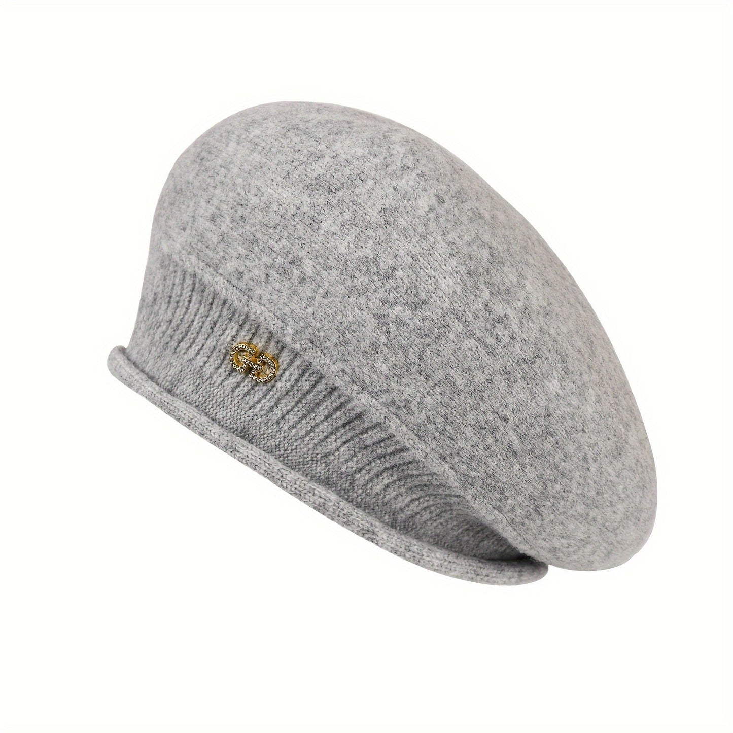 Chic Knitted Beret for Women for Elegance and Warmth for Winter
