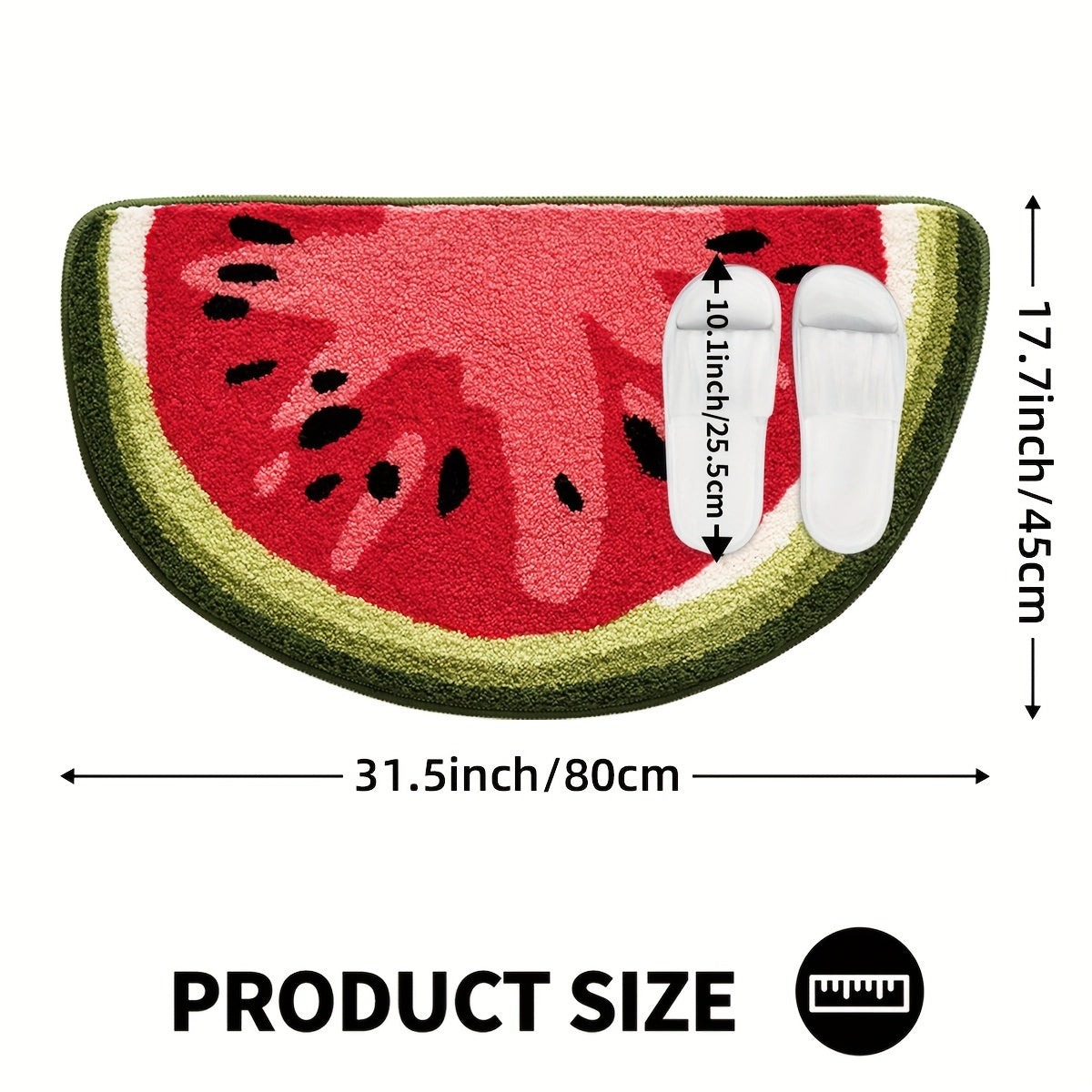 Rug Fruit-Inspired Bathroom for Soft and Absorbent