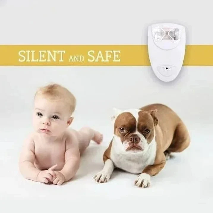 Ultrasound Pest Repeller for Bed Bugs and Insects with Silent Soundless System