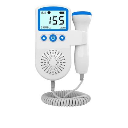 Portable Fetal Doppler with LCD Display for Clear and Reliable