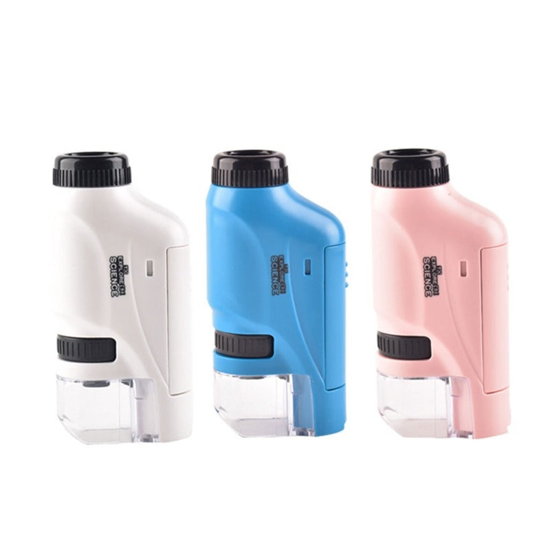 Portable Kids Microscope for Explore Nature Up Close