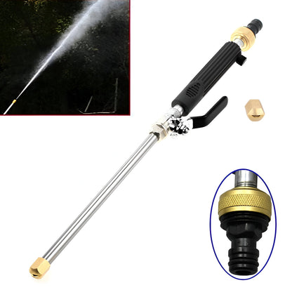 High-Pressure Spray Attachment for Garden Hose for Car Cleaning and Garden Maintenance