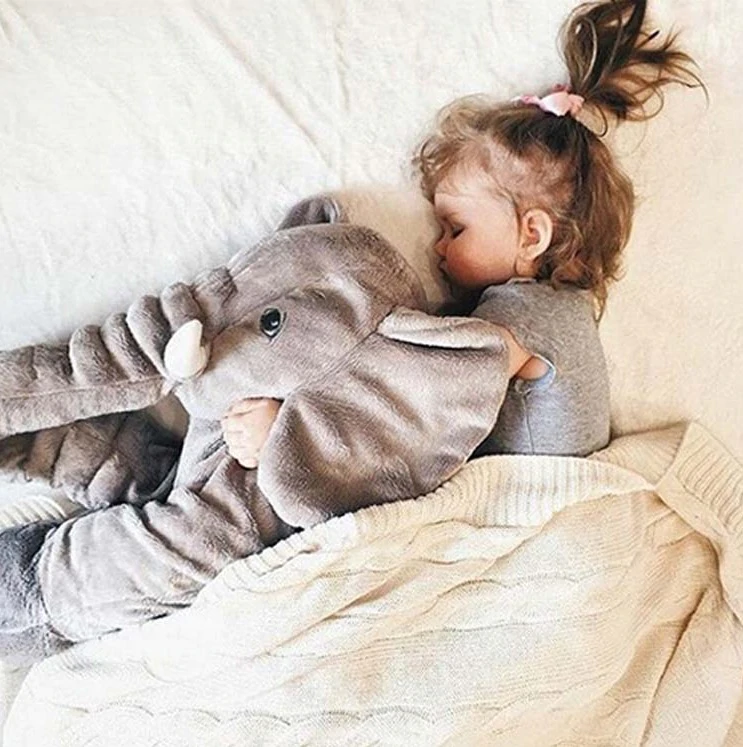Pillow Elephant Cuddle Baby for Soft, Cuddly, and Comfortable