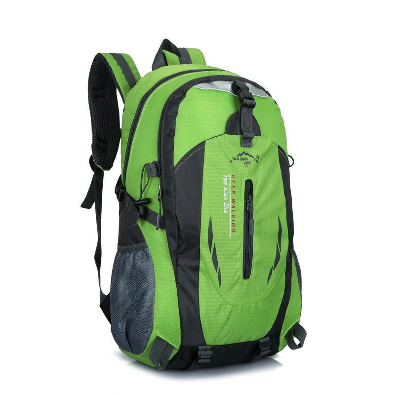 Waterproof Unisex Travel Backpack with Large Capacity and Functional Layout