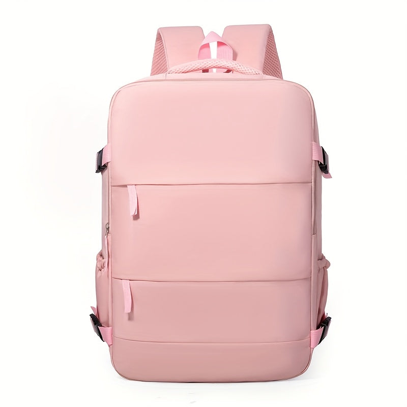 Travel Backpack with 180° Opening and Shoe Compartment