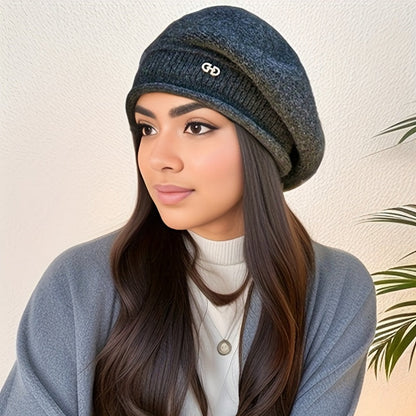 Chic Knitted Beret for Women for Elegance and Warmth for Winter