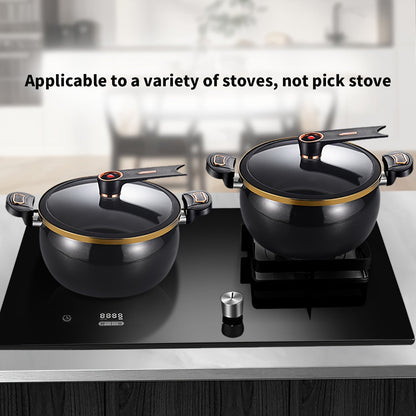 Pot Multifunctional Soup and Cooking for 7L Capacity, Suitable for Induction and Gas Stoves