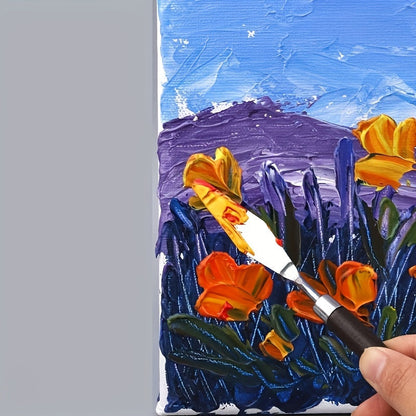 Set 7-Piece Stainless Steel Palette Knife for Painting and Mixing Colors