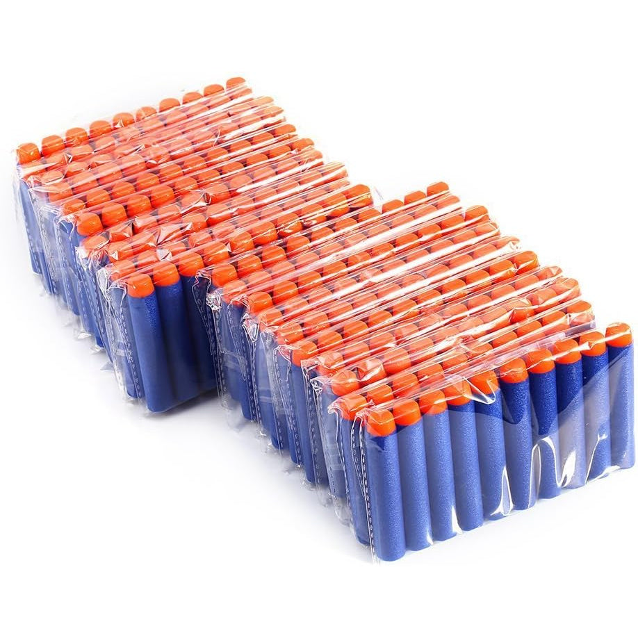 Holder with 200 Foam Darts for Nerf with Wristband and Storage Bag for Playful Fun