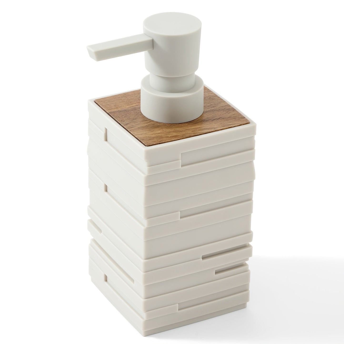 Soap Dispenser Modern Square Plastic for Minimalist and Practical
