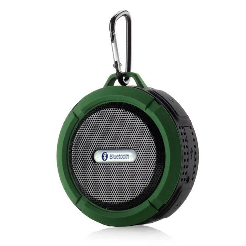 Portable Bluetooth Speaker with Suction Cup for Shower, Travel, and Outdoor Use
