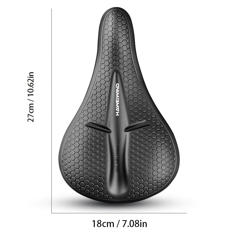 Cover with Comfortable Gel Bicycle Seat Anti-Slip Design for Cycling Trips