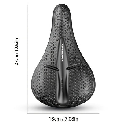 Cover with Comfortable Gel Bicycle Seat Anti-Slip Design for Cycling Trips