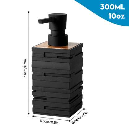 Soap Dispenser Modern Square Plastic for Minimalist and Practical