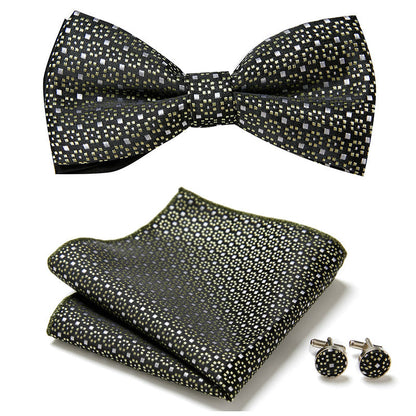 Set with Elegant Bow Tie Design for Handcrafted with Matching Accessories