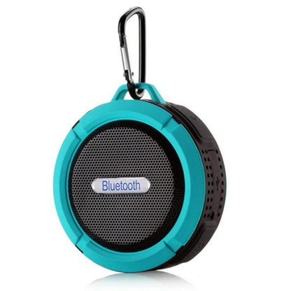 Portable Bluetooth Speaker with Suction Cup for Shower, Travel, and Outdoor Use