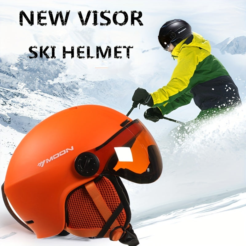 High-Quality Ski Helmet with Removable Parts for Safe and Comfortable for Outdoor Activities
