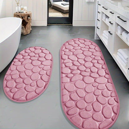 Set Anti-Slip Bath Mat for Safety and Comfort