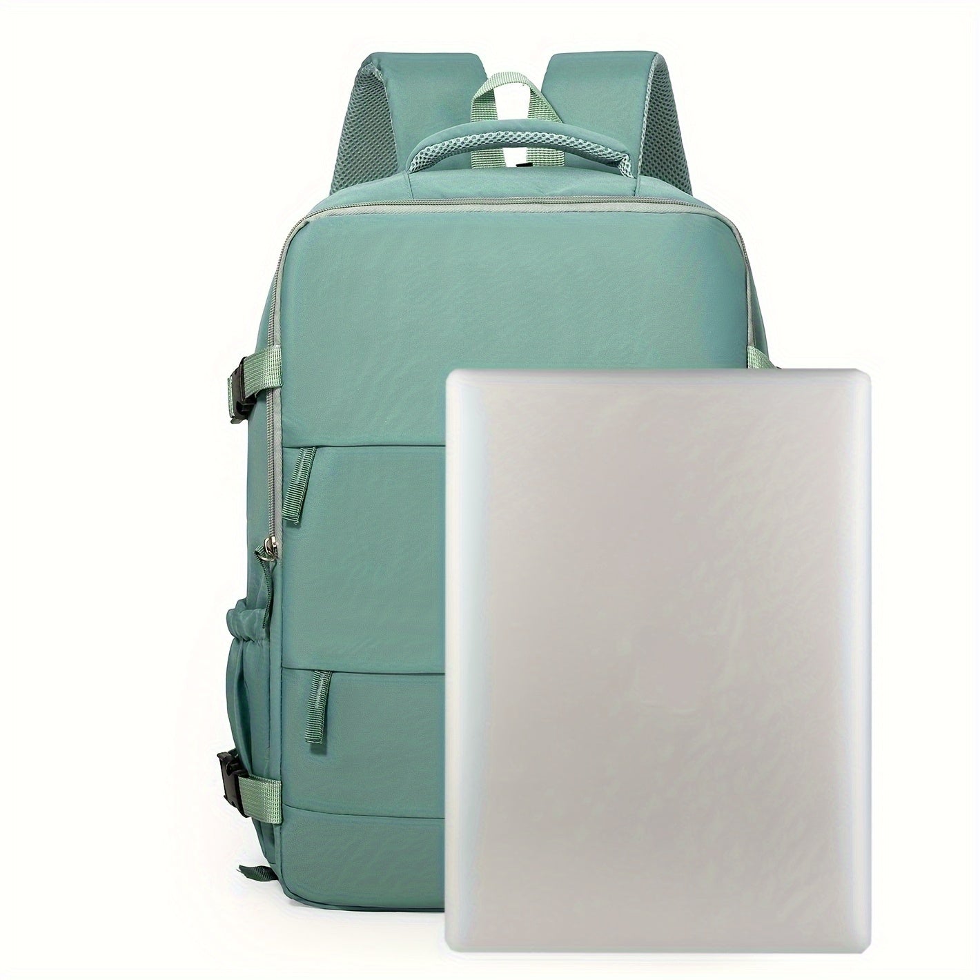 Travel Backpack with 180° Opening and Shoe Compartment